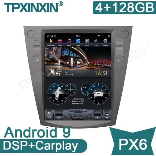 Android 9 4+128G PX6 For Subaru Forester 2013-2018 GPS Navigation Headunit Multimedia Player Radio Tape Recorder