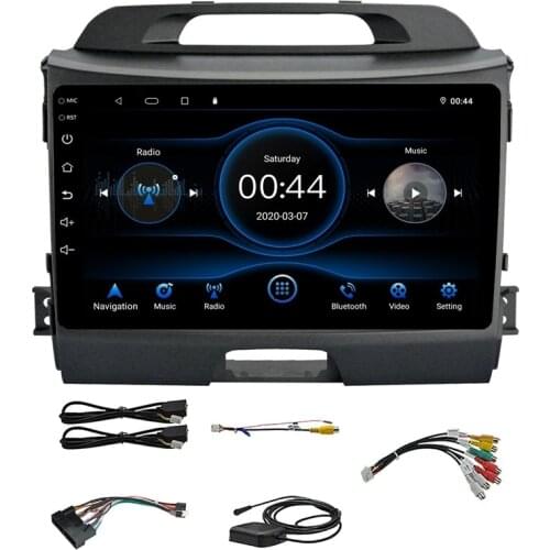 2Din Android 10.1 Car Radio Multimedia Player Gps Navigatio with DSP 2G+16G for Kia Sportage 2007-2011