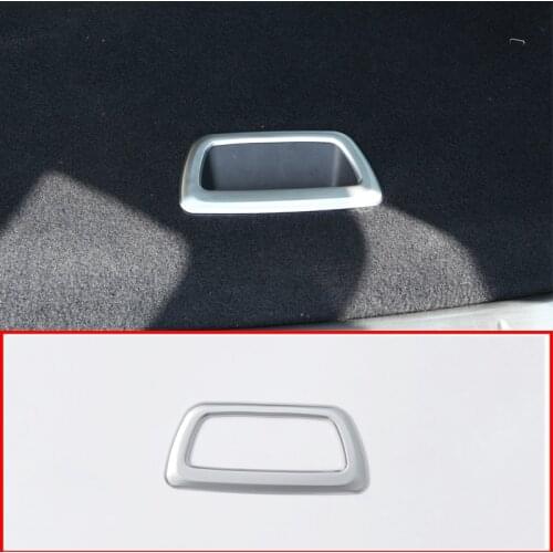 1 Pcs For BMW 2 Series F45 F46 218i 2015-2017 Car Accessories ABS Chrome Rear Tail Trunk Handle Trim Accessories