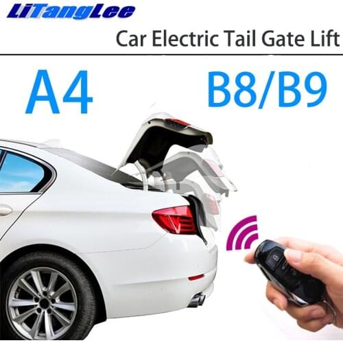 LiTangLee Car Electric Tail Gate Lift Trunk Rear Door Assist System for Audi A4 B8 8K B9 8W 2008~2020 Original Remote Control
