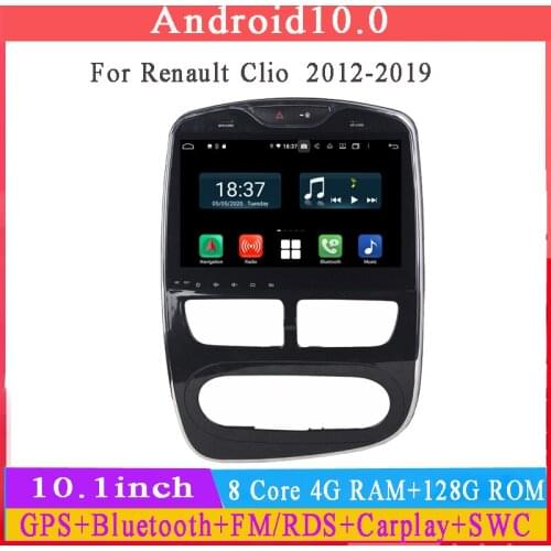 RAM 4G ROM 64G Android 10 car dvd player for Renault clio 2013-2018 with gps navigation wifi BT 4.2 autoradio audio stereo