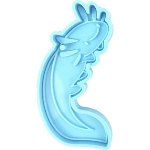 Keychain Epoxy Resin Mold DIY Craft Jewelry Casting Tool Pendants Silicone Mould A0NF