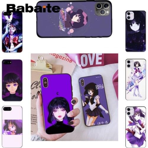 Babaite sailor saturn Tomoe Hotaru Phone Case For iPhone 8 7 6 6S Plus X XS MAX 5 5S SE XR 11 11pro promax 12 12Pro Promax coqu