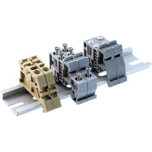 E/UK and E/UK-2 EW 35 Manufacturer End Stop for UK and SAK Terminal Blocks Din Rail End Bracket 10Pcs