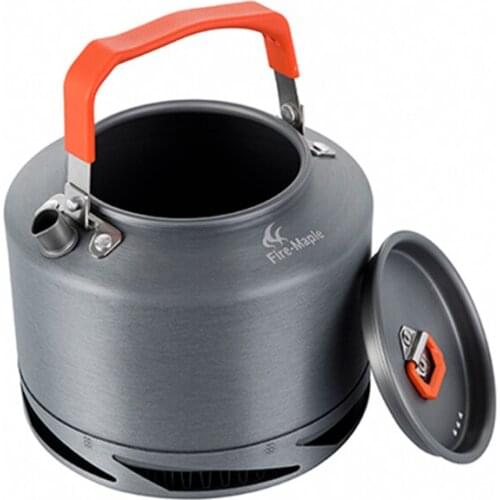 Fire Maple Tea /Coffee Pot 1.5L Heat Exchanger Aluminium Kettle Ultralight Outdoor Camping Picnic Cookware FMC-XT2