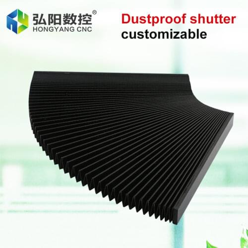 Engraving machine dust cover shutter 165/185/200 fold wide dustproof cloth stretched tiger skin can be customized