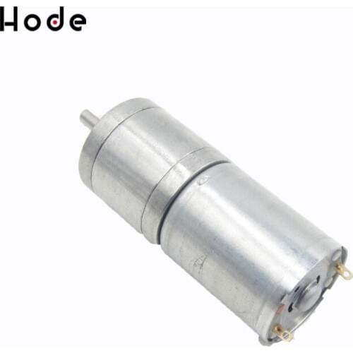 Gear Motor 12v DC Low Rpm Robot High Torque Micro 6v Brush Motor 12 Volt 24v DC Robot Reducter