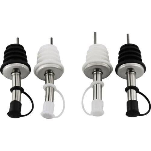 Stainless Steel Olive Oil Wine Dumper Practical Leak-proof Wine Bottle Dust Cap Sealing Sealant Cork Stopper Bar Kitchen Gadgets