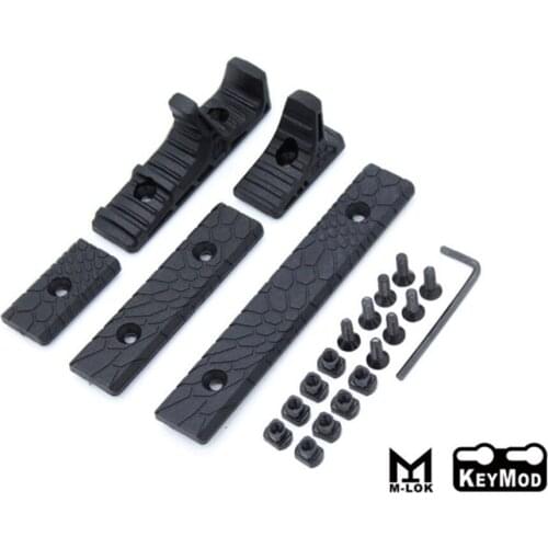 New PPG complete set of combination python pattern handguard + hand resistance compatible with KEYMOD and MLOK systems