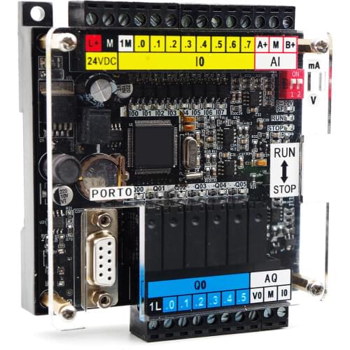 Single Board PLC CPU 222 224 224XP 226 14/24/30/40 DIO for Siemens S7-200 CPU224 CPU226 CN PPI, Analog Ethernet Optional