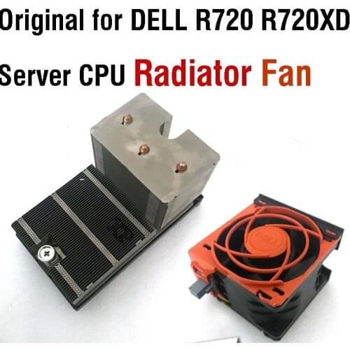 Original for DELL R720 R720XD Server Chassis fan CPU Radiator 3RKJC WG2CK Cooling Fan WG2CK 3WNX5 0WPVP9