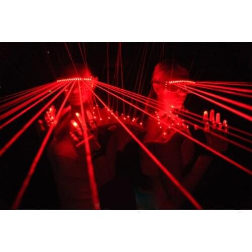 Holiday stage show /DJ Red laser show glasses/Christamas gift