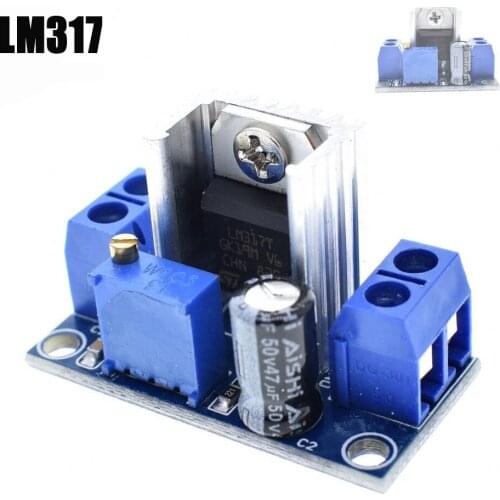 LM317 1.5A Adjustable Linear Regulator Converter Buck Step Down Circuit Board Module Linear Regulator