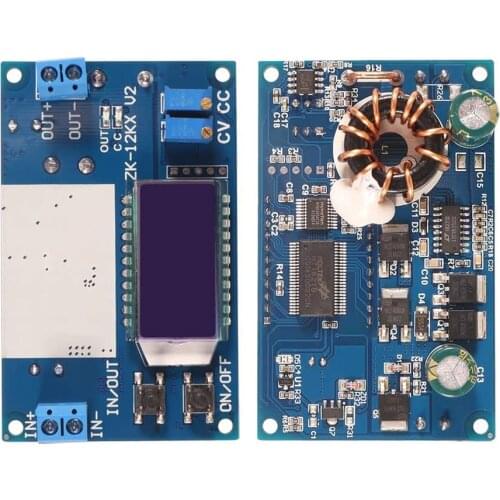 1PACK Adjustable Voltage Regulator, DC to DC 5.3V-32V to 1.2V-32V 12V Power Supply Module, 12A LCD Step Down Volt