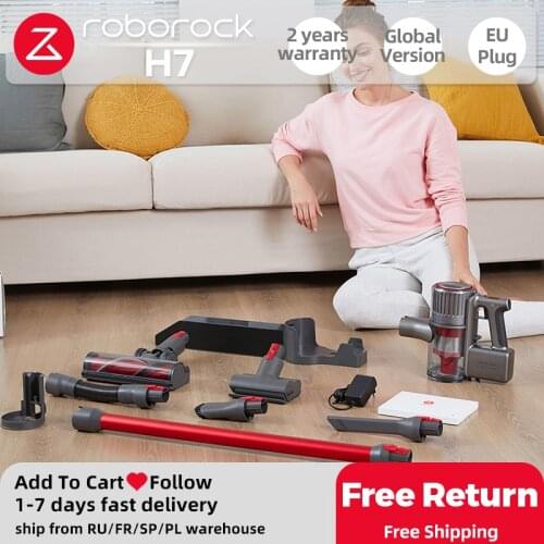 Roborock H7 Wireless Handheld Carpet Sweeper Cordless Stick Vacuums Cleaners Use With S7 Home Dust Collector Sweep Clean Robotic
