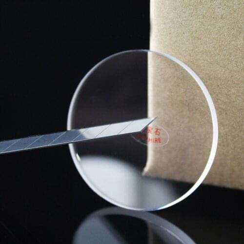 3.0mm Thick FLAT Sapphire Watch Crystal 29.5mm-31.5mm Glass for Watch Repair Part