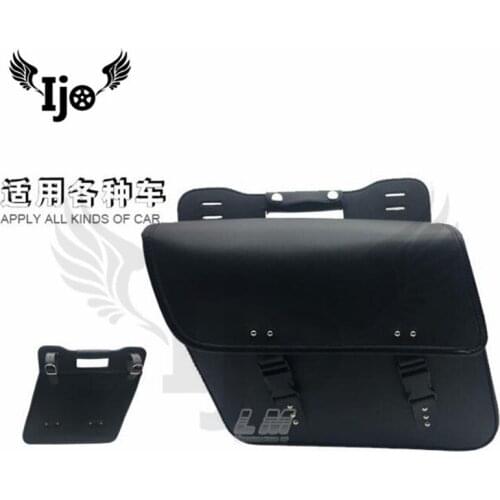 Maletero moto helmet bag for Vespa benelli harley softail mochila moto pernera moto sacoche moto saddle bag motorcycle bag
