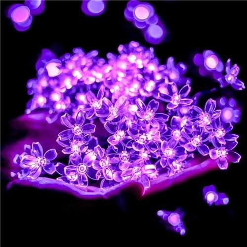 Solar Light LED Lantern Garland Wedding Deco Solar String Lights Outdoor Fairy Lights for Solar Lamp Garland Garden Decoration