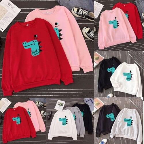 Hoodie Women Unisex Fish Fashion Oversize Spring Autumn Loose Casual Printing Long Sleeve Sweatshirt Pullover Tops Chandail c50