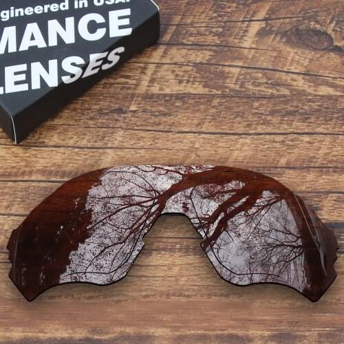 ToughAsNails Polarized Replacement Lenses for Oakley EVZero Range Sunglasses Brown Color