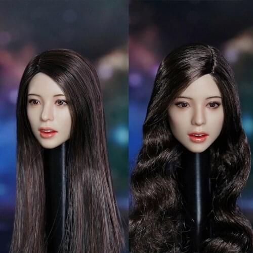 In Stock SUPER DUCK SDH023 Female 1:6 Girl Head Sculpt Fit 12" TBL PH Figure Body