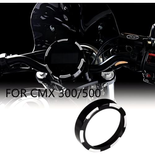 Burst Billet Gauge Speedometer Trim Bezel For 2016-2018 Rebel CMX 300 500 Models