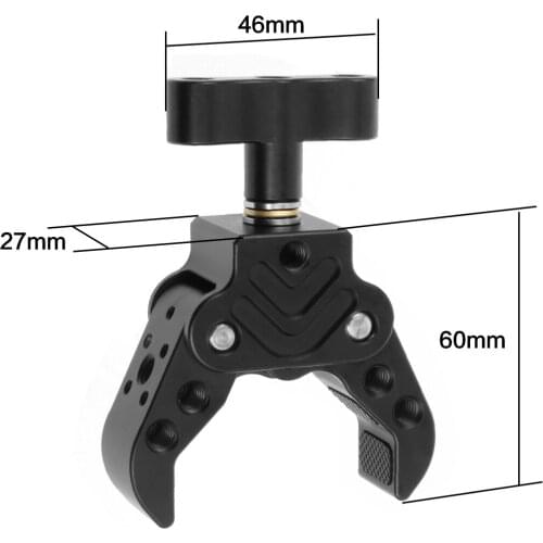 Crab Claw Clip for SLR Camera Magic Arm Tripod Monopod Studio Flash Bracket 15-50mm Arm Monopod Camera Accessories