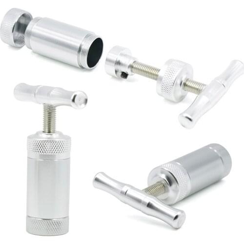 1Pcs Stainless Steel Tobacco Cigarette Accessories Pollen Press Tool Spice Smoking Compressor Herb Grinder Smoke Crusher Pipe