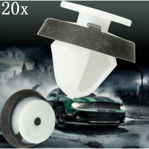 20Pcs/Set Car Auto Bumper Fastener Retainer Push Clips Interior Trim Door Panel Card Pillar Clips For Peugeot 207 807 6991Y8