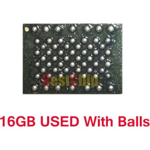 3pcs/lot for iPhone 5 5G NAND flash memory IC Hardisk 16GB HD iCloud unlock chip programmed with new serial NO and with balls