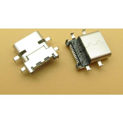 5pcs Laptop For Lenovo E480 E485 E580 R480 Type-C Jack USB Connector Socket Charging Port Power plug