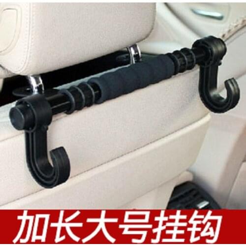 Car Back Seat Headrest Hook Auto Hanger Hooks Clip For Purse Bag Cloth Grocery Automobile Car Accessories Interior