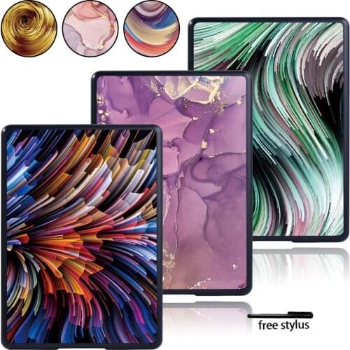 Tablet Case for Amazon Kindle Paperwhite 1/2/3/4 /Kindle 8th /10th Gen Watercolor Print Pattern Series Hard Shell+Free Stylus
