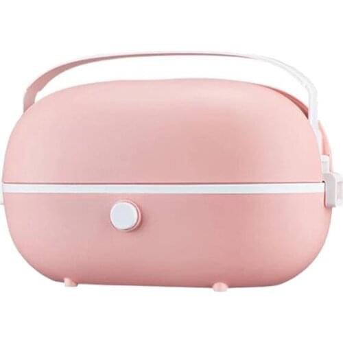 Electric Lunch Box,Mini Rice Cooker,Portable Cooking Steaming Lunch Box For Home Office School Cook Raw Food,US Plug