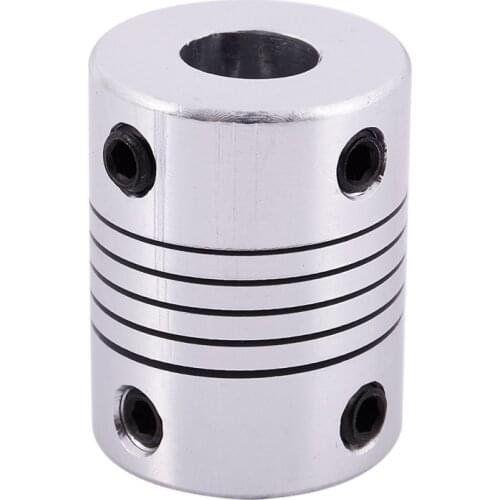 CNC Motor Shaft Coupler 6.35mm to 8mm Flexible Coupling 6.35x8mm