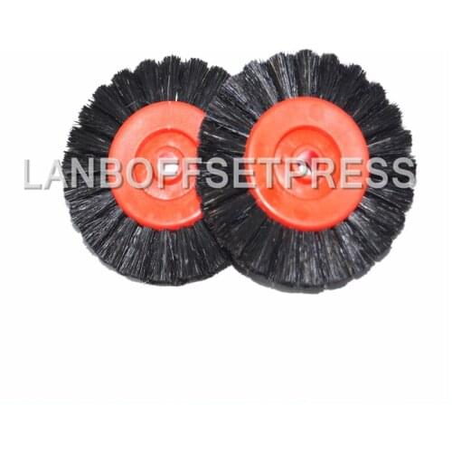 LANBOFFSETPRESS 66.891.006 Paper Pressing Wheel Brush Black 1 Piece Imported High Quality Offset Printing Machine Spare Parts