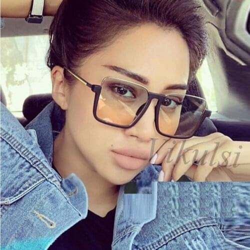 Fashion Women Half Frame Sunglasses New Brand Square Sun Glasses For Female Trending Styles Glasses Eyewear Oculos De Sol Mujer