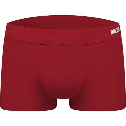 2020 ORLVS Brand Shorts Mens Underwear Soft Boxers Cotton Boxer Men Solid Boxer Shorts Boxers Mens Narrow new