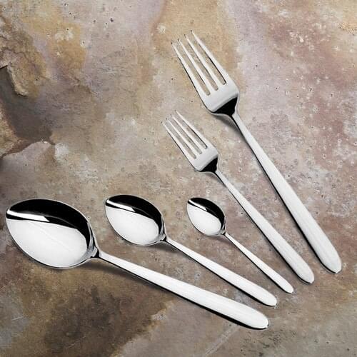 60 piece (12 Person) fork Spoon Team Boxed Cutlery Set Spoon Fork Set Kitchen Utensils Sets Tableware Sets