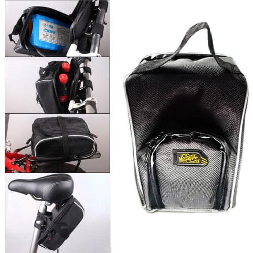 Electric Bike Bag Case Bicycle Portable E-bike Li-ion 18650 Battery Pack Storage Removable Bike Bag Cycling e bike MTB 26X14x9cm