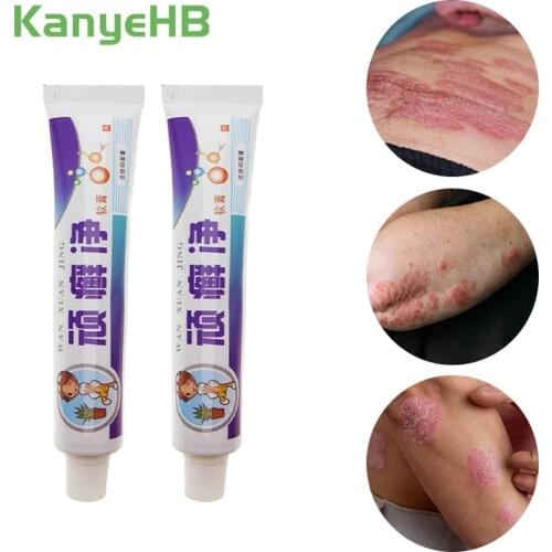 1pcs Skin Care Cure Psoriasis Ointment Ringworm Cream Tinea Eczema Treatment All Skin Types Natural Cream Eczema Skin Pruritus
