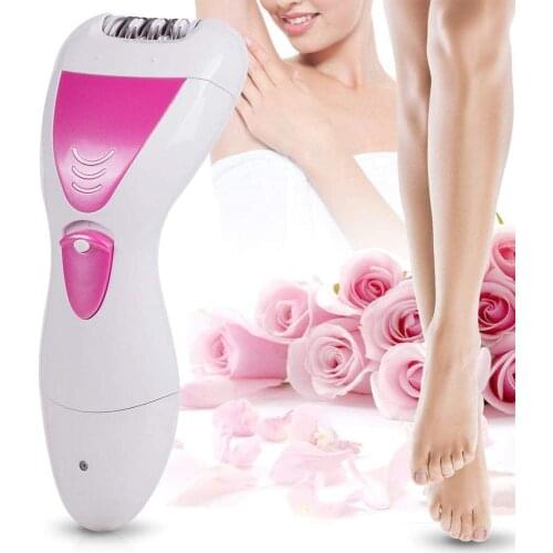 4 in 1 Electric Lady Epilator Cordless multi-function waterpoof hair removal device plucking pedicure device USB Rechargeable