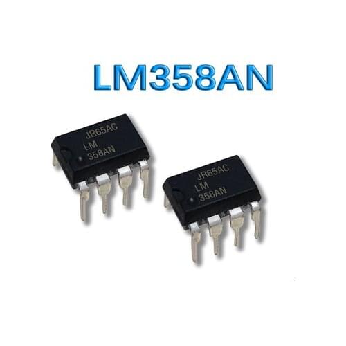 50piece/LOT LM358AN DIP-8 M358AN DIP8 Operational Amplifier NEW Original In stock