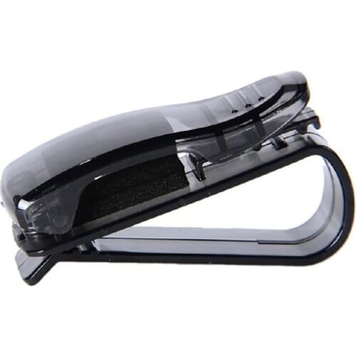 Glasses Holder for Sun Visor Conveniently Holds Sunglasses Easy One Handed Operation Sunglasses Holder Clip Hanger Eyeglasses
