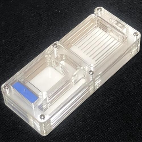 DIY Acrylic Ant Farm maze with Feeding Area Ants House Factory Ant Nest Villa Insect spong moisturing Nest Pet Anthill