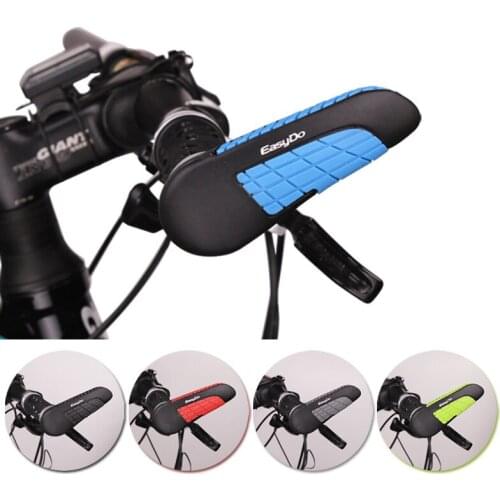 Etook Bicycle Bar End Bike Auxiliary Handbar Ergonomic Parent Design Durable Anti-slip Suitable for MTB Bike Bicycle Bar End