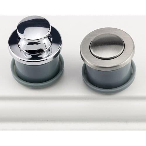 JD Single Hole Modern Minimalist Hidden Bounce Tatami Round Spring Handle Drawer Cabinet Bouncing Handle Childrens Furniture