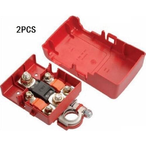 Car Battery Distribution Terminal Quick Release Pile Head Connector Auto Accessories 32V 400A Auto Modified Parts Battery Pile H