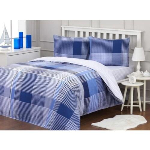 Lacivert Çift Kişilik Nevresim Takımı