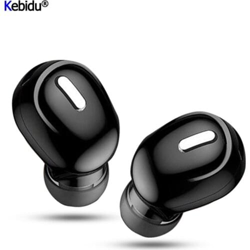 Mini In-Ear 5.0 Bluetooth Earphone HiFi Wireless Headset With Mic Sports Earbuds Handsfree Stereo Sound Earphones for all phones